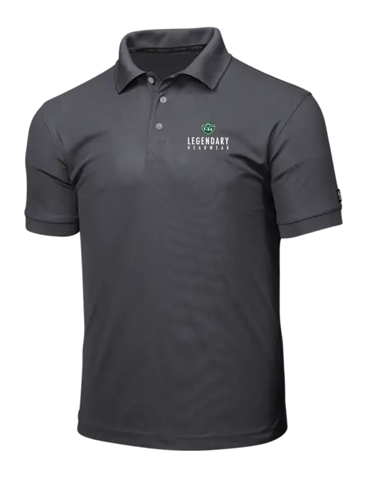 OGIO Charcoal Grey Caliber 2.0 Polo w/Legendary Logo