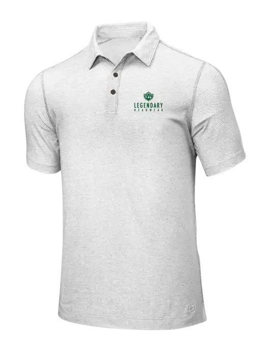 OGIO White ONYX Polo w/Legendary Logo