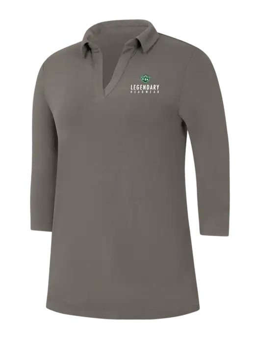 Womens Dark Grey Luxe Knit Tunic w/Legendary Logo
