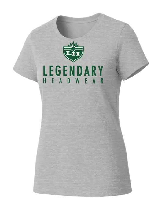 Womens Seriously Soft Light Heathered Grey T-Shirt w/Legendary Logo