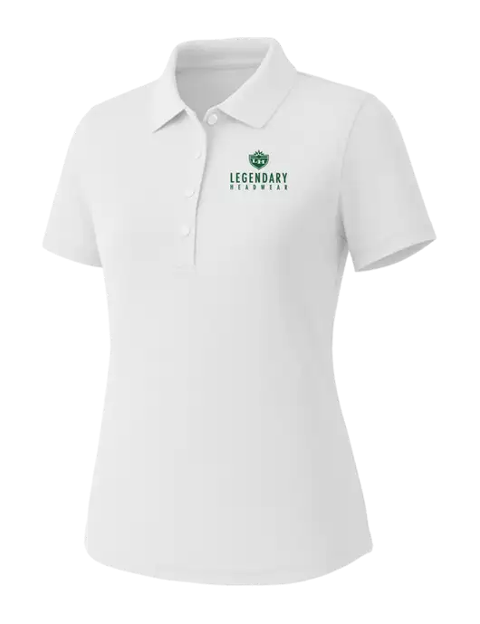 Callaway Womens Core Bright White Performance Polo w/Legendary Logo