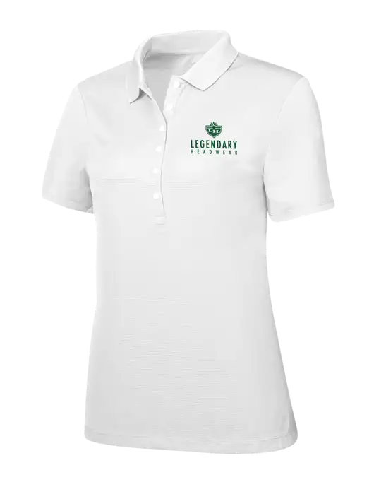 Callaway Womens Ottoman Bright White Polo w/Legendary Logo