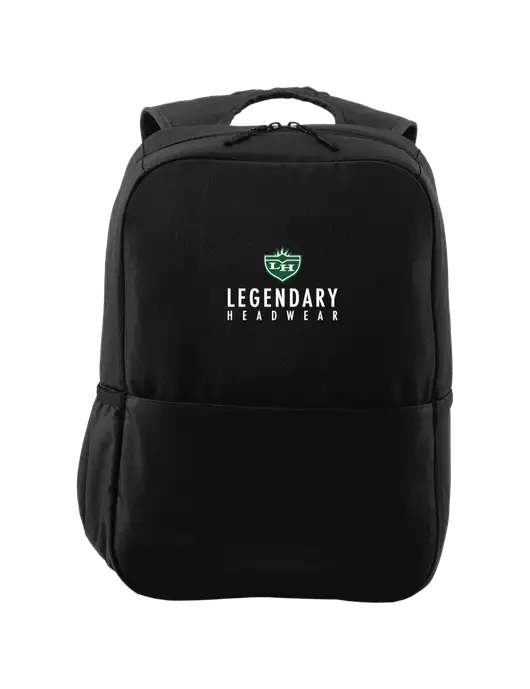 Access Square Laptop Black Backpack w/Legendary Logo