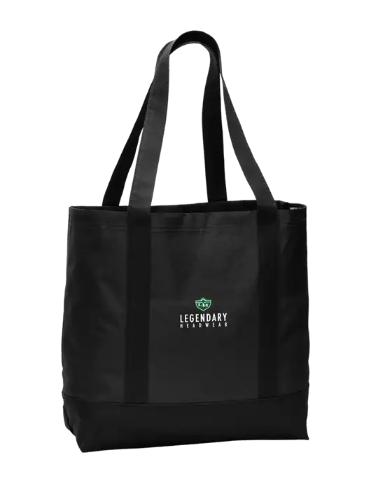 Carryall Black/Black Day Tote w/Legendary Logo