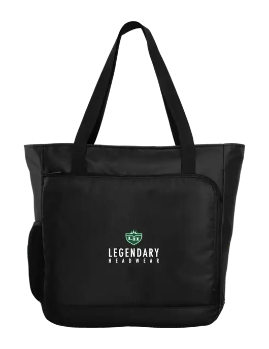 City Black Laptop Tote w/Legendary Logo