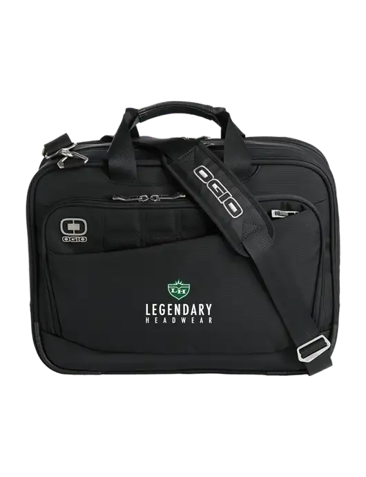 OGIO Black Element Laptop Messenger Bag w/Legendary Logo