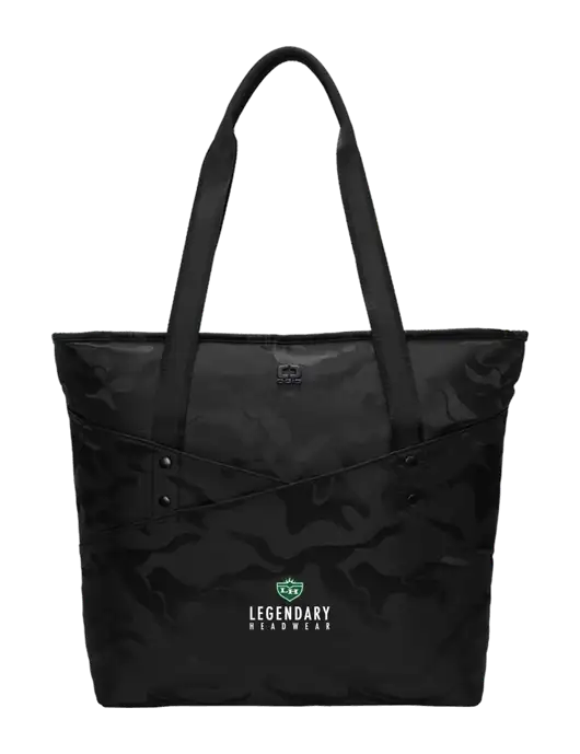 OGIO Black Camo Downtown Tote 
 w/Legendary Logo